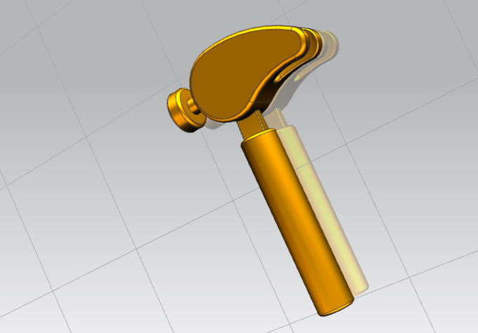 114311刘运新水晶加特林黄金榔头